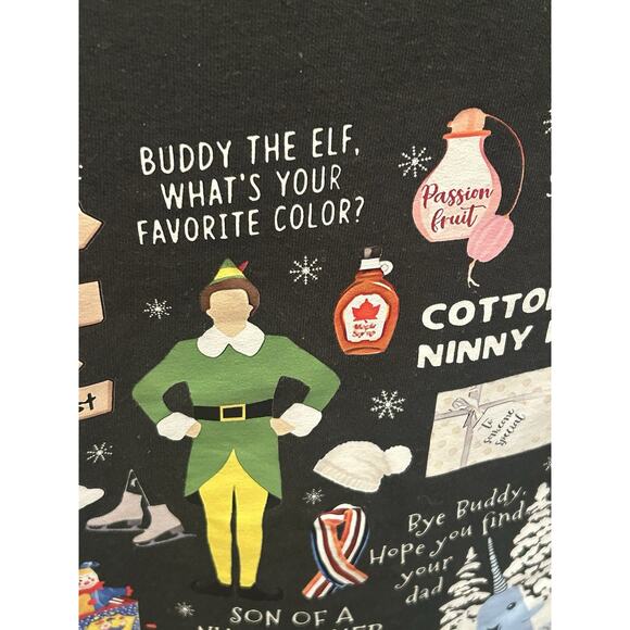 Buddy The Elf Est 2003 Gildan Men's Medium Sweatshirt See Back Graphic Pic # 2 - Picture 11 of 12